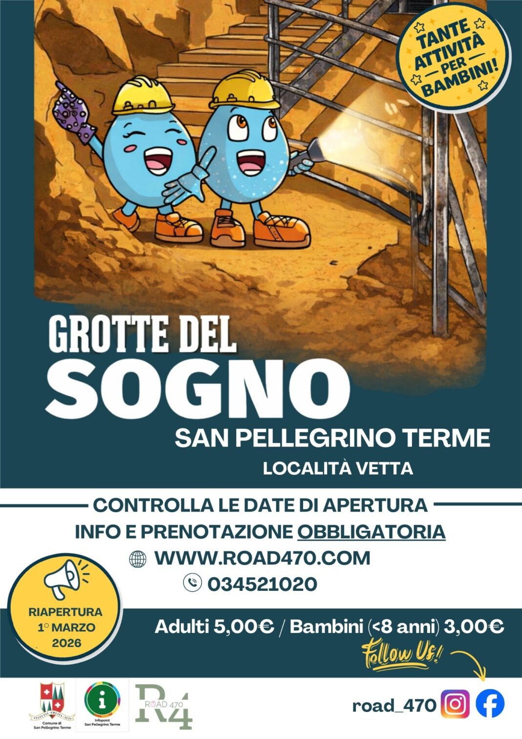 Locandina dell’evento Grotte del Sogno