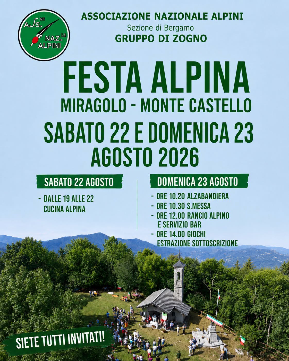Locandina dell’evento Festa Alpina