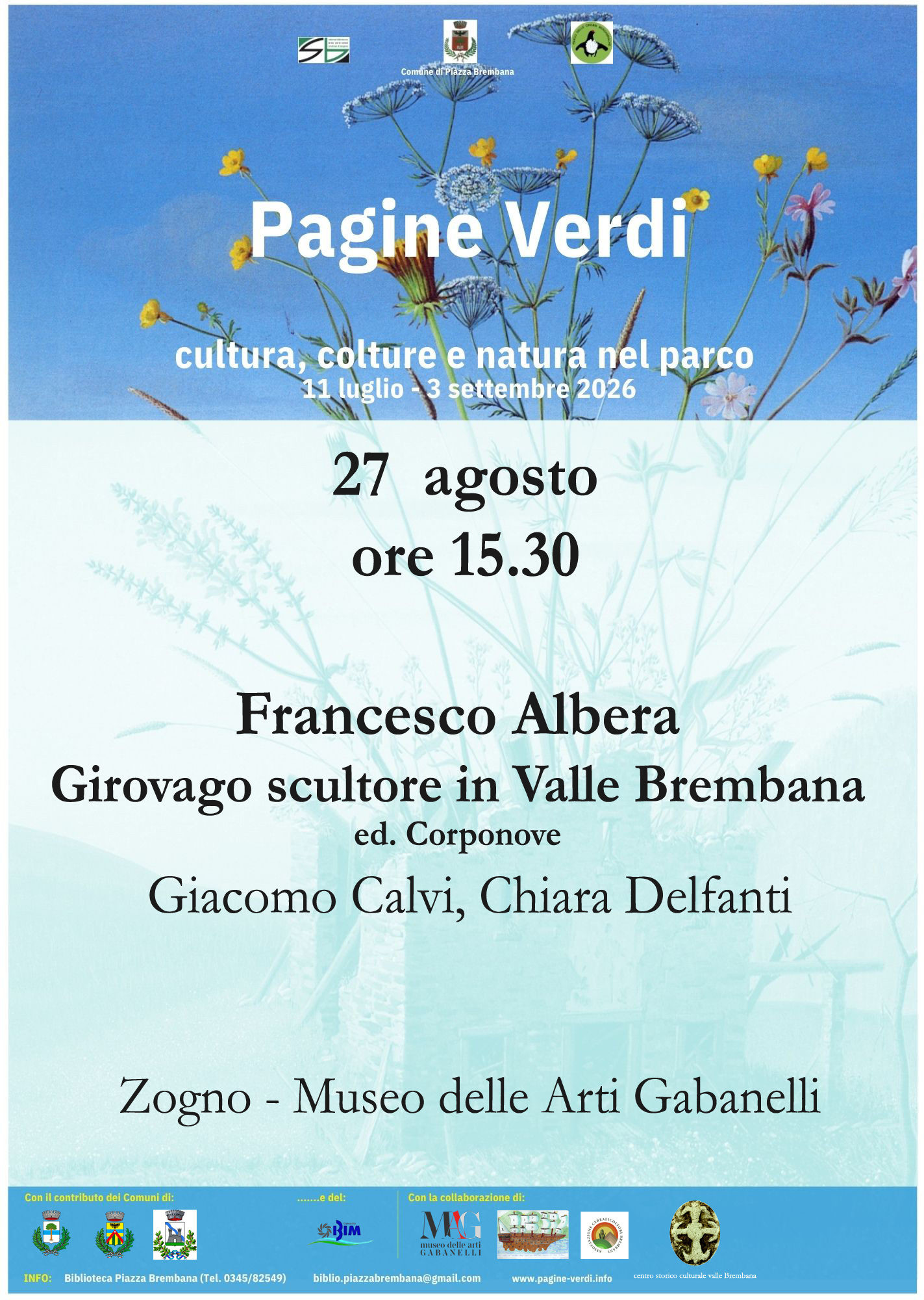 Locandina dell’evento Pagine Verdi