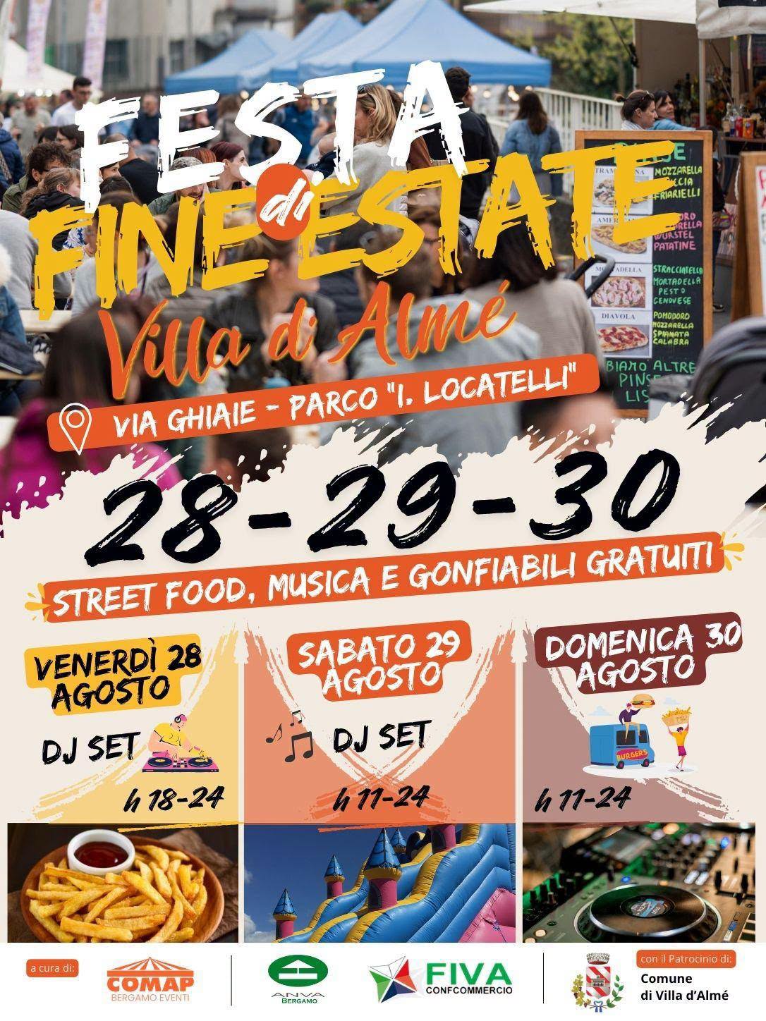 Locandina dell’evento Festa di fine estate