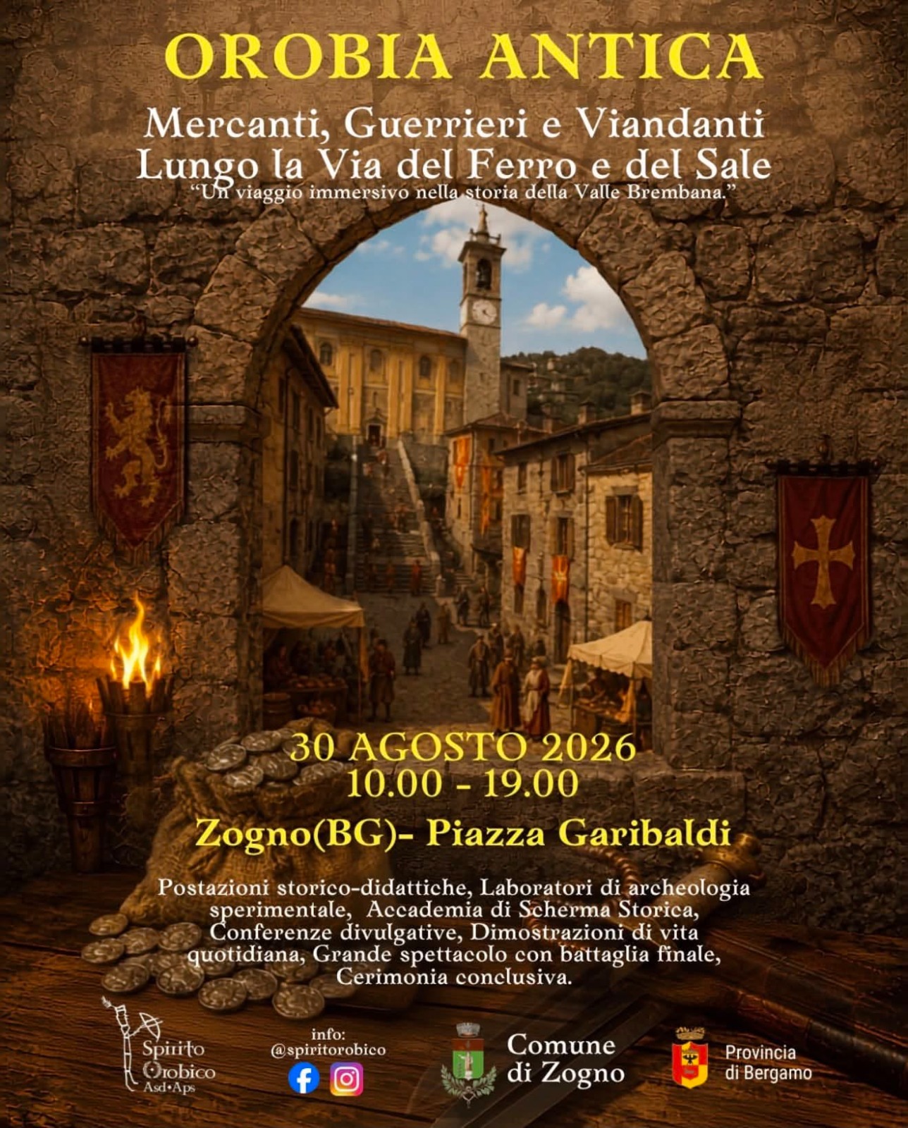 Locandina dell’evento Orobia Antica