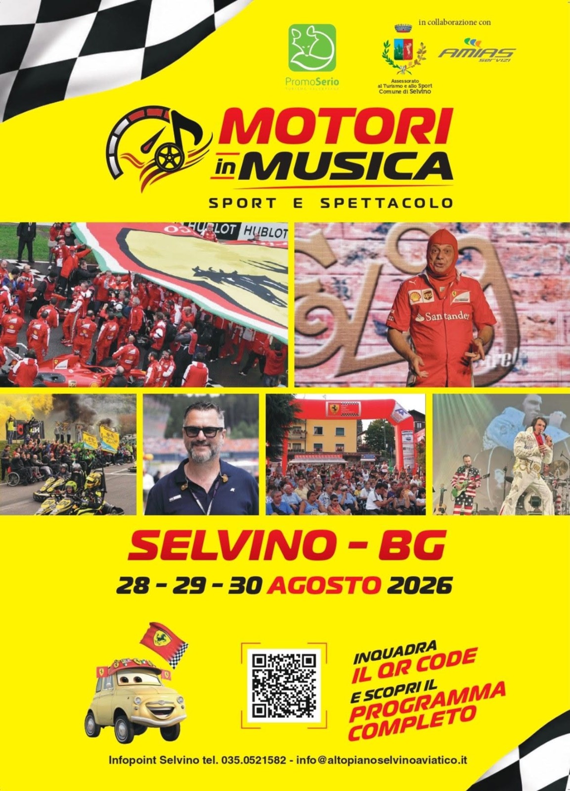 Locandina dell’evento Motori in Musica