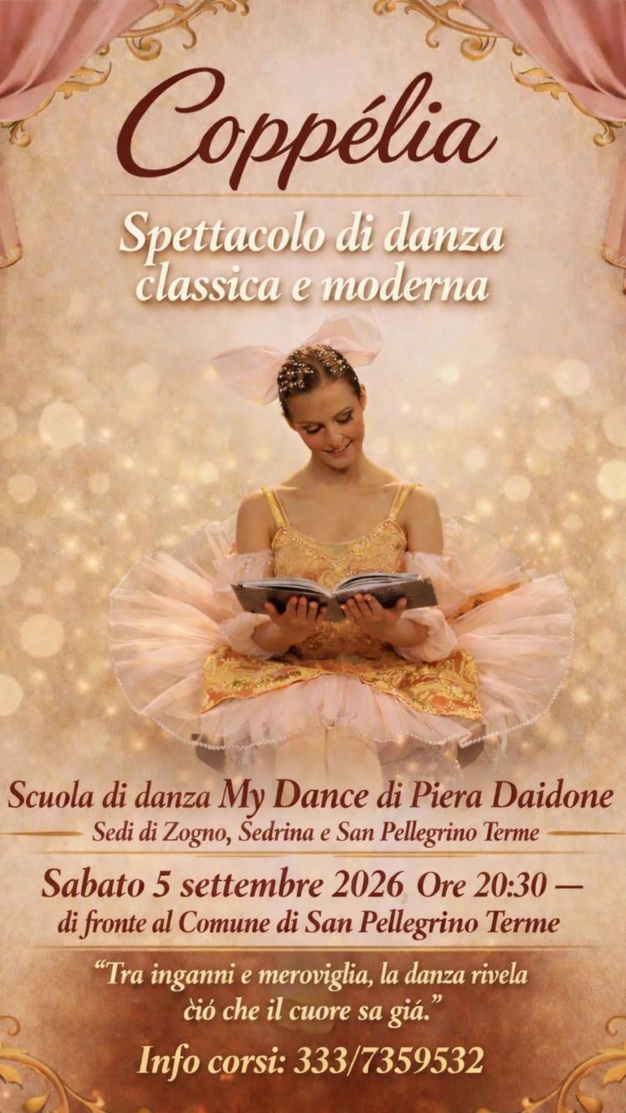 Locandina dell’evento Coppélia