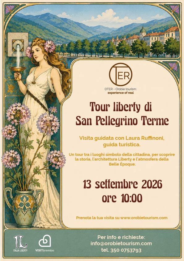 Locandina dell’evento Tour Liberty di San Pellegrino Terme