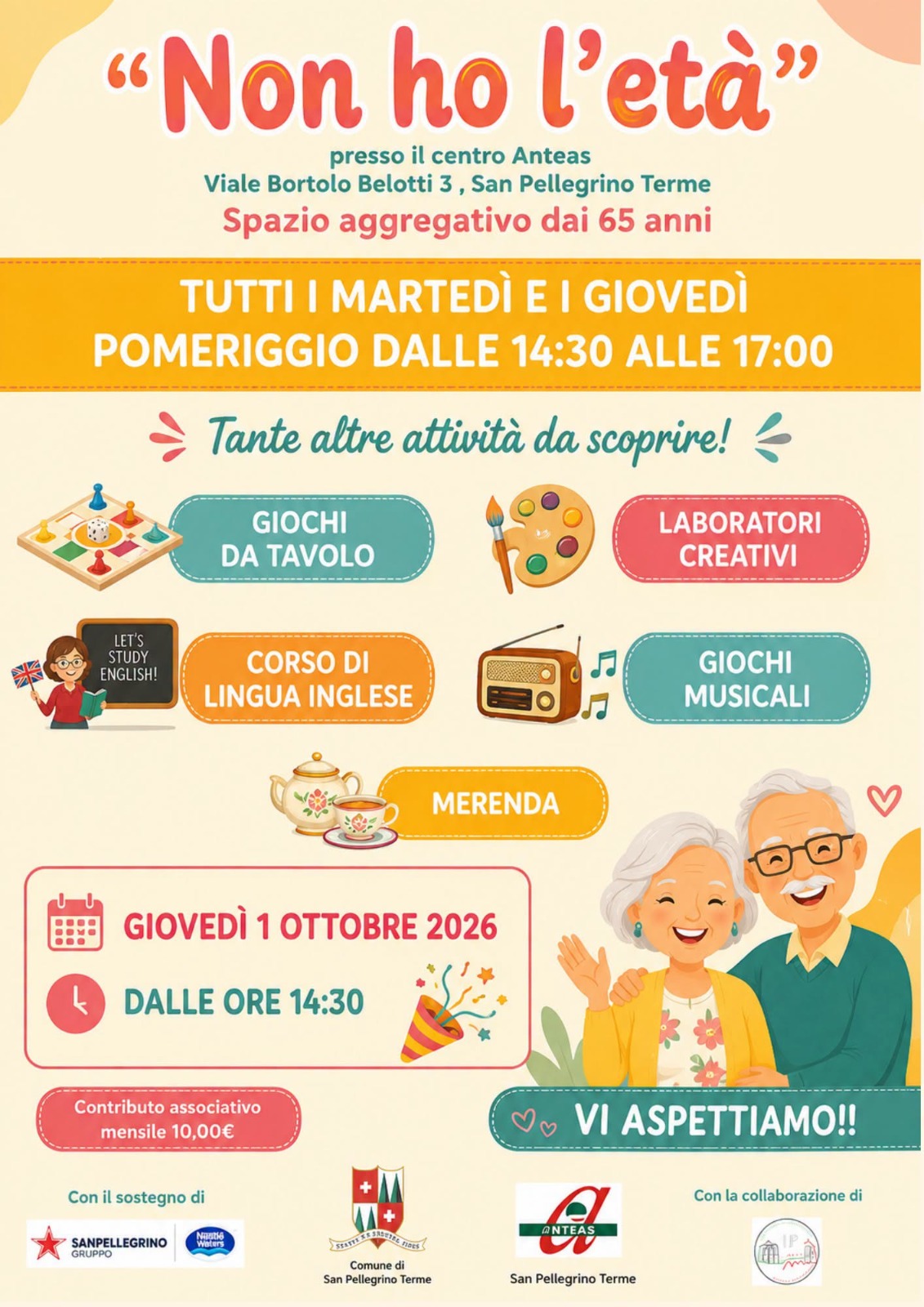 Locandina dell’evento Non ho l'età