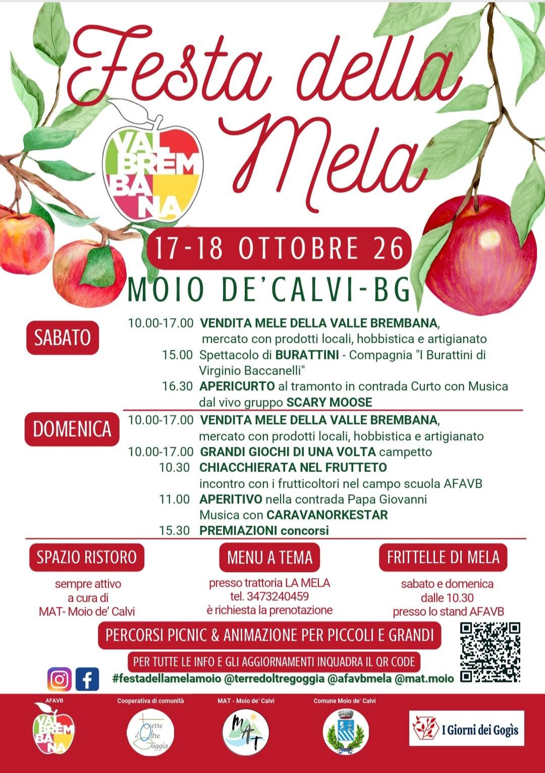 Locandina dell’evento Festa della Mela